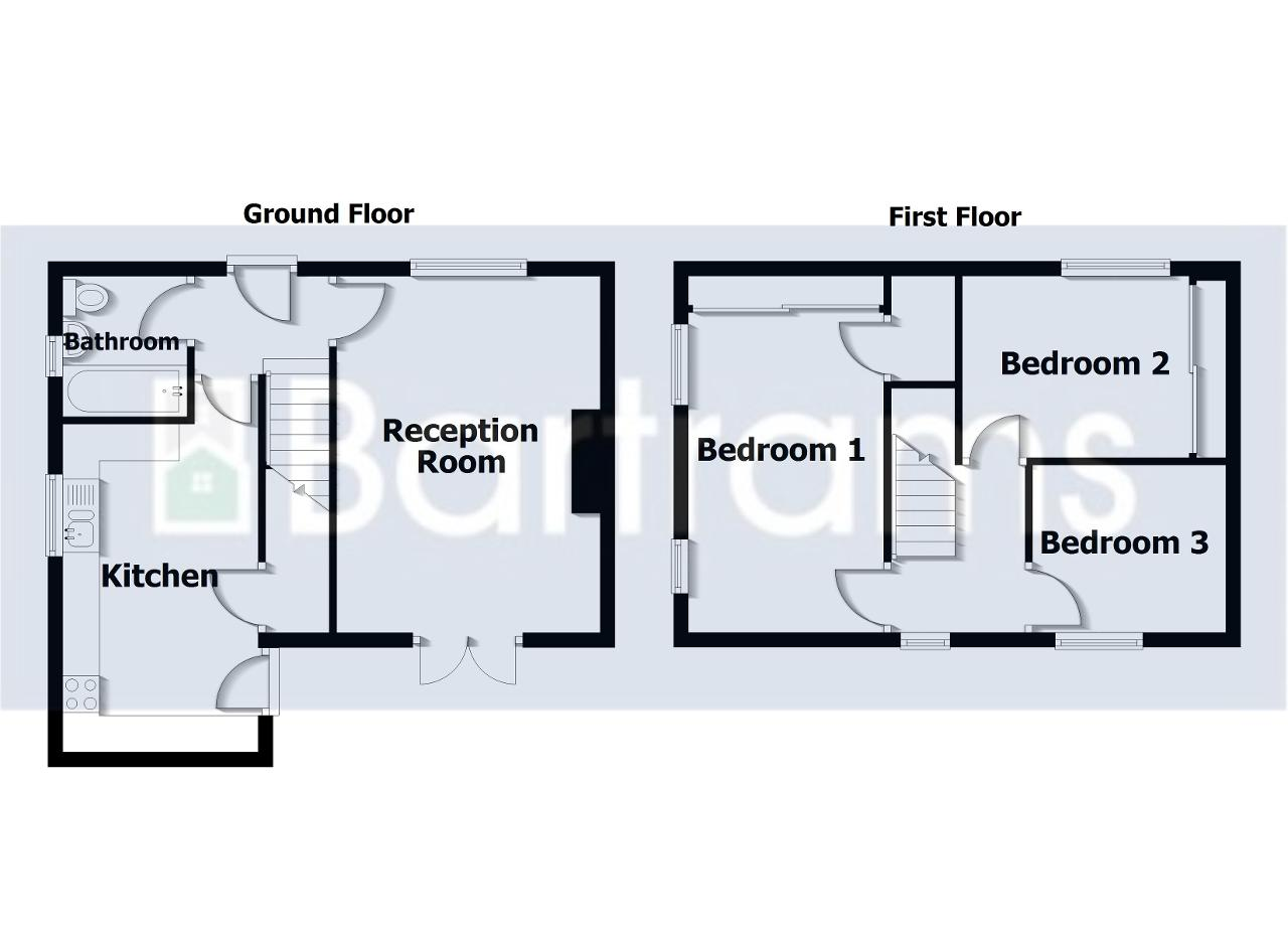 Floorplan of Hales Road, Wednesbury, WS10 9BS