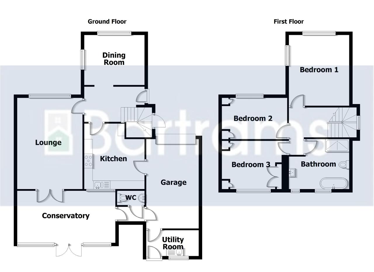 Floorplan of Church Vale, West Bromwich, West Midlands, B71 4DJ