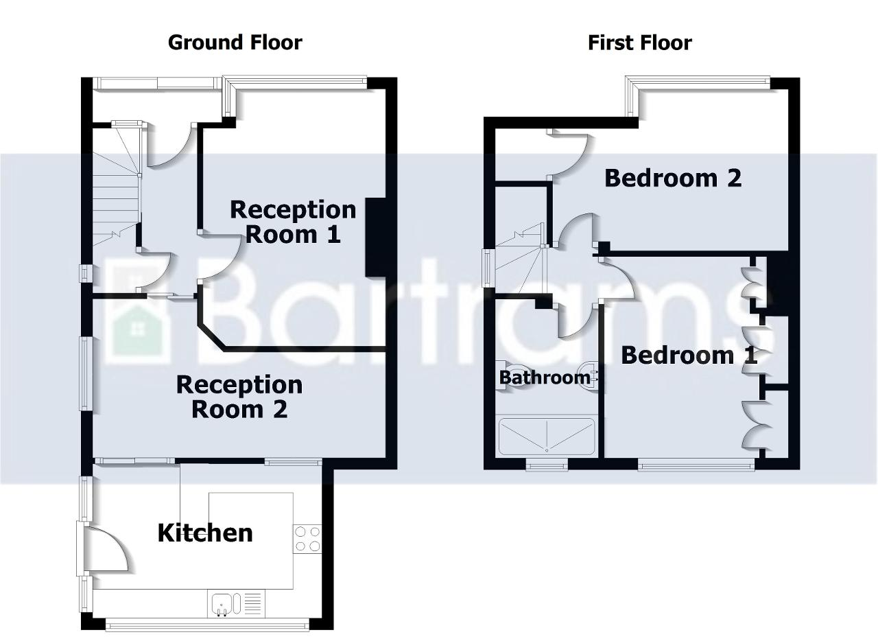 Floorplan of Crockford Road, West Bromwich, West Midlands, B71 2ET