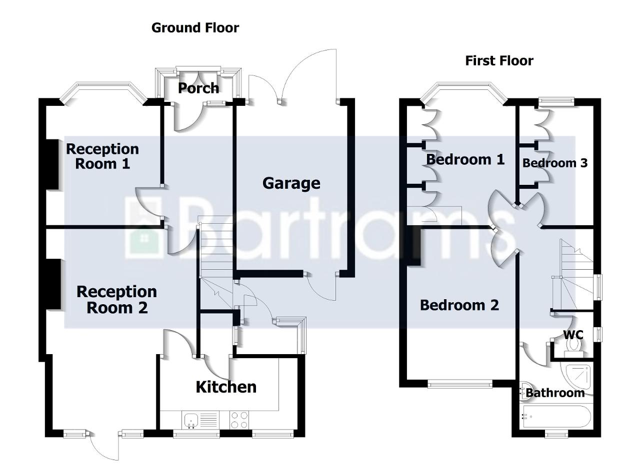 Floorplan of Hollyhedge Road, West Bromwich, West Midlands, B71 3AB