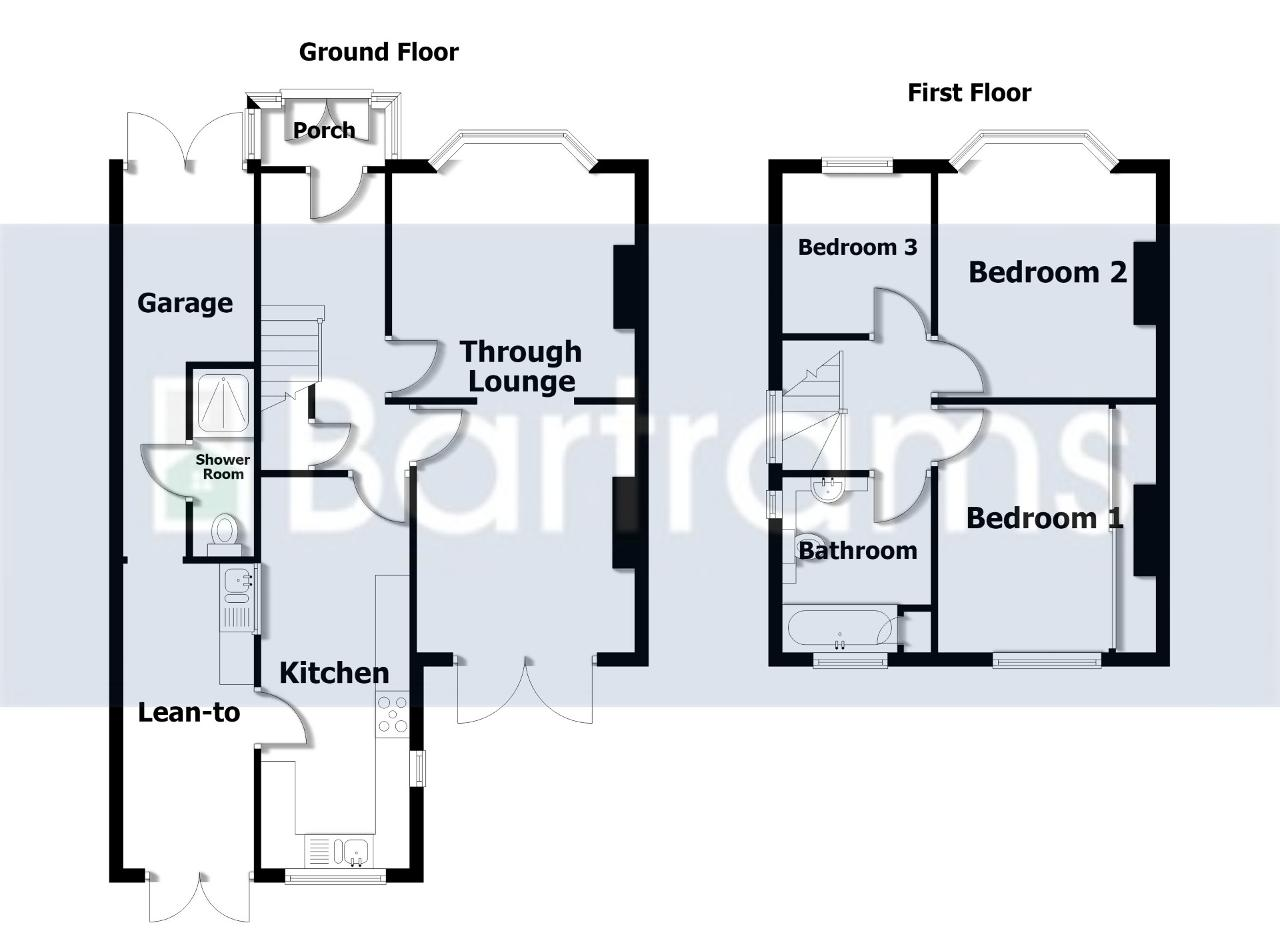 Floorplan of Hall Green Road, West Bromwich, B71 3JS